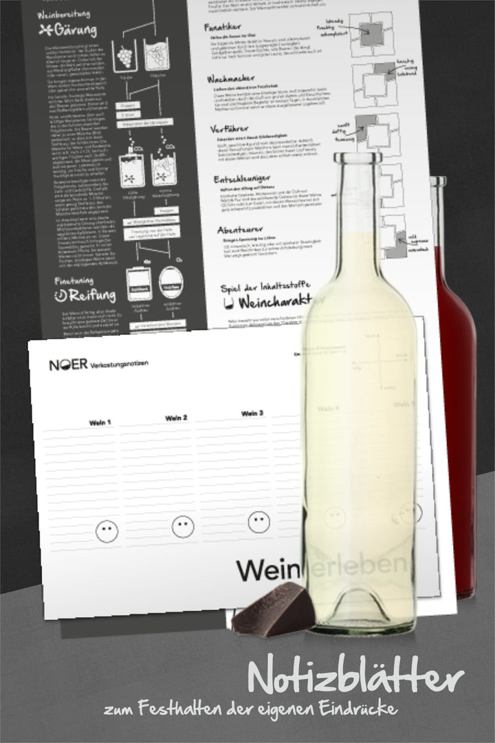 NOER Weinproben-Paket Wein trifft Schokolade (Bild 5)