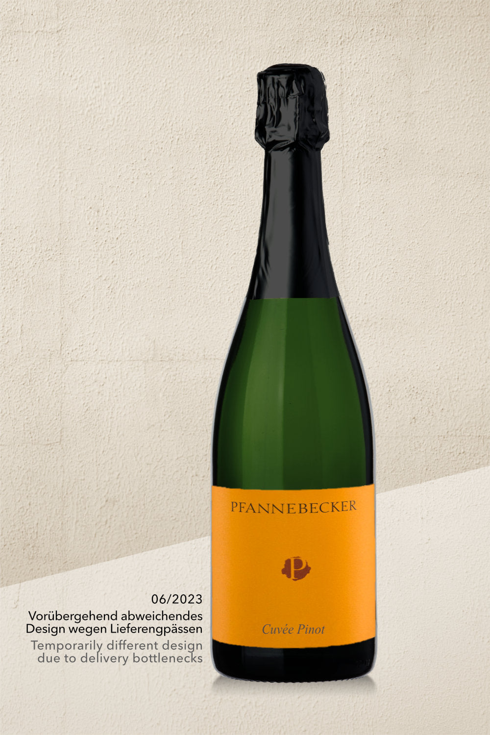 Pfannebecker Sekt Cuvee Pinot - Abweichendes Design - Stand 06/2023