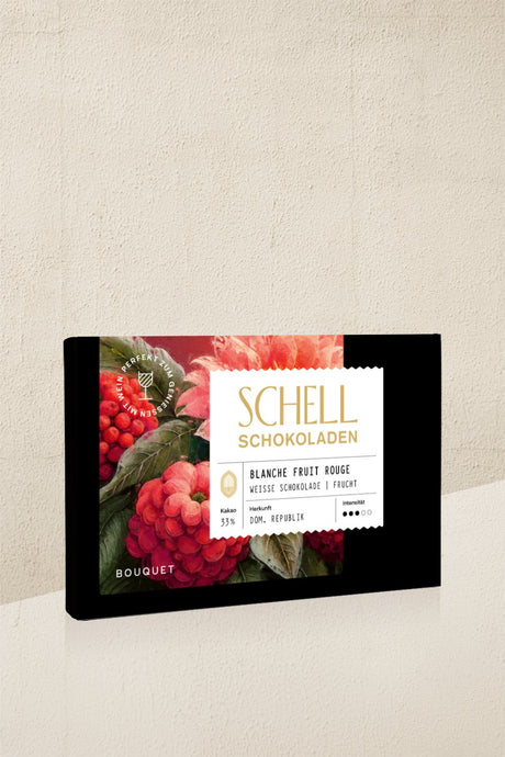 Schell Schokolade Blanche Fruit Rouge
