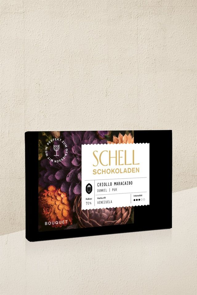 Schell Schokolade: Criollo Maracaibo – NOER Weinhandel & Weinevents