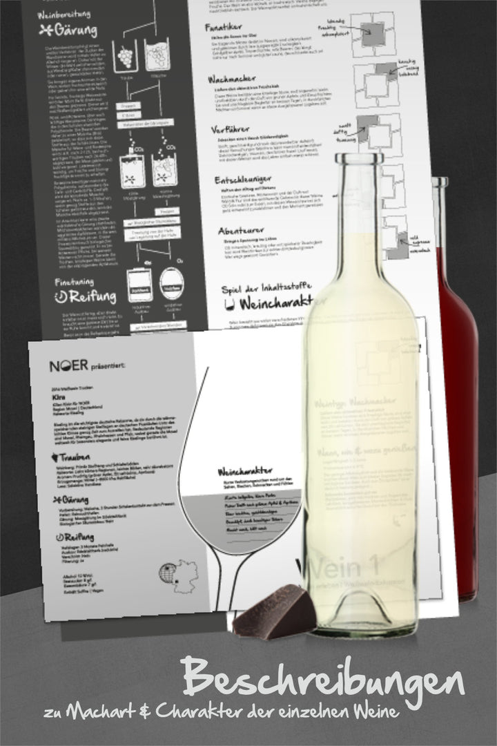 NOER Weinproben-Paket Wein trifft Schokolade (Bild 4)